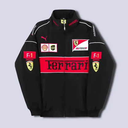 ferrari F1 Racing Team Jacket – Premium Motorsport Streetwear for Men (Copy)