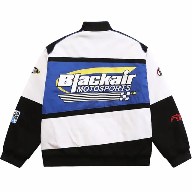 Blackkair Racing Style Streetwear Jacket – Premium Unisex Motorsport Inspired Outerwear