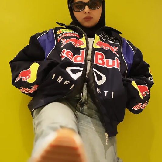 Red Bull F1 Racing Team Jacket – Premium Motorsport Streetwear for Men & Women